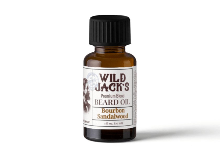 Bourbon Sandalwood Beard Oil Sample- Wild Jack's