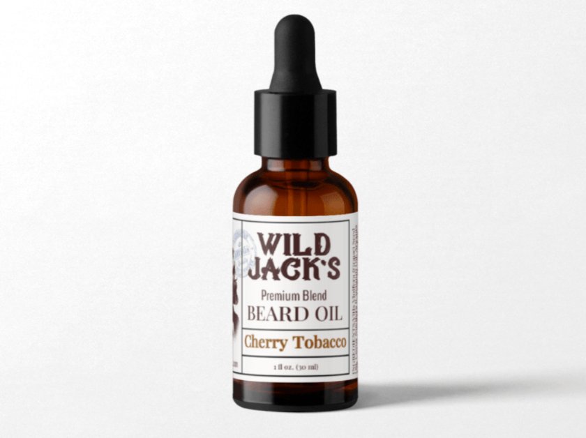 Cherry Tobacco Beard Oil - Wild Jack's